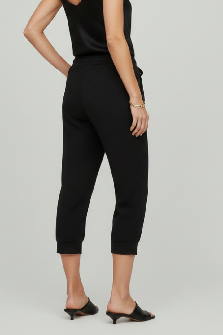 Pantaloni Capri con Coulisse da Donna