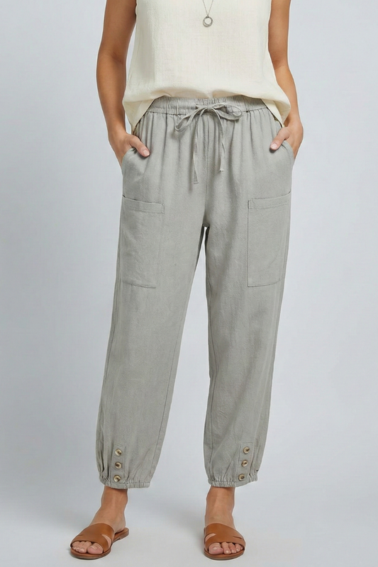 Pantaloni Relax con Coulisse da Donna