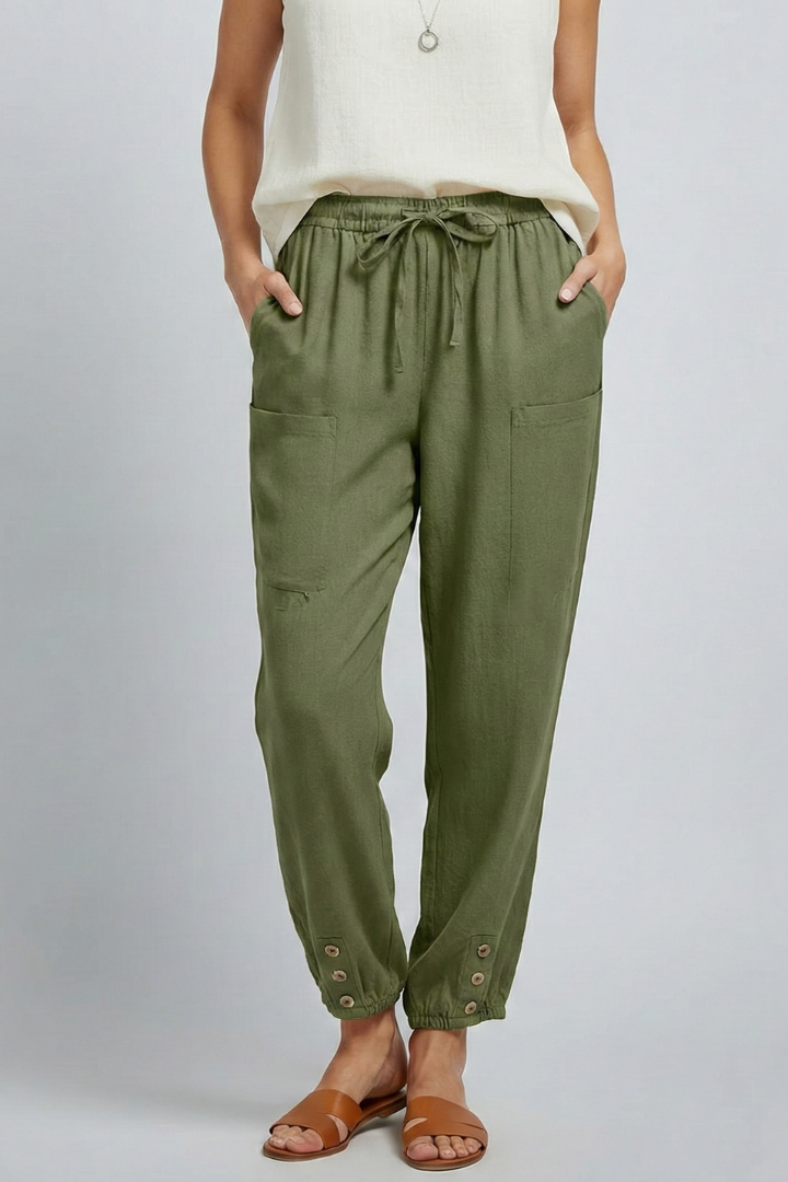 Pantaloni Relax con Coulisse da Donna