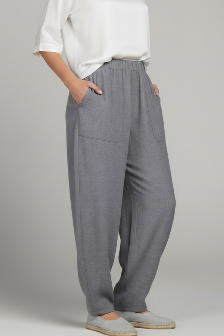 Pantaloni Casual con Vita Elasticizzata da Donna
