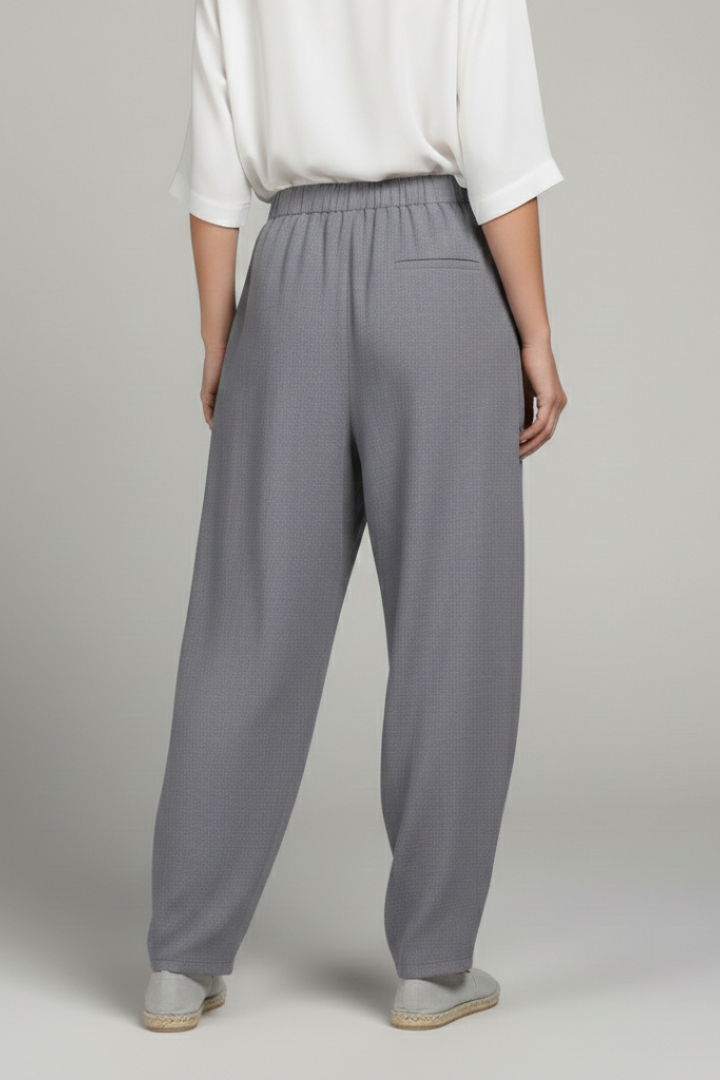 Pantaloni Casual con Vita Elasticizzata da Donna