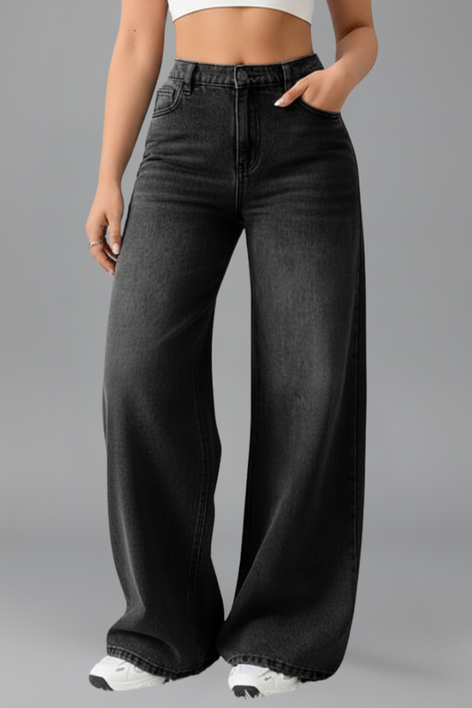 Jeans a Vita Alta da Donna