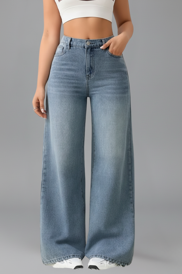 Jeans a Vita Alta da Donna