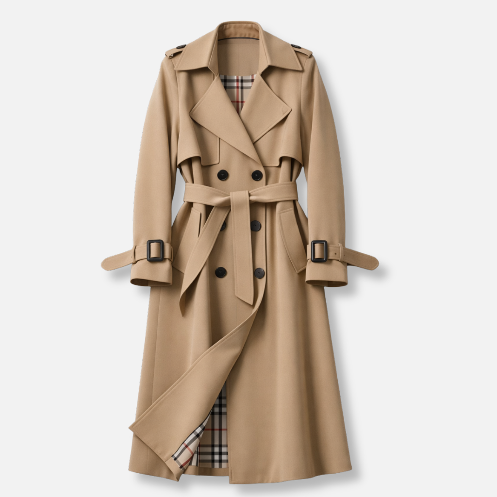 Trench Doppiopetto da Donna