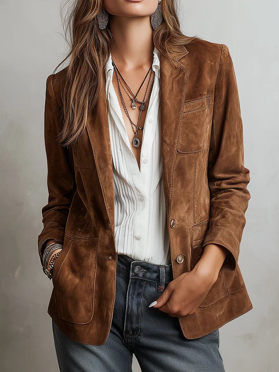Blazer Sartoriale Classico Strutturato da Donna