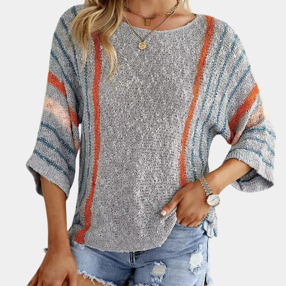 Vanna - Maglione lavorato a maglia casual, stiloso e ampio