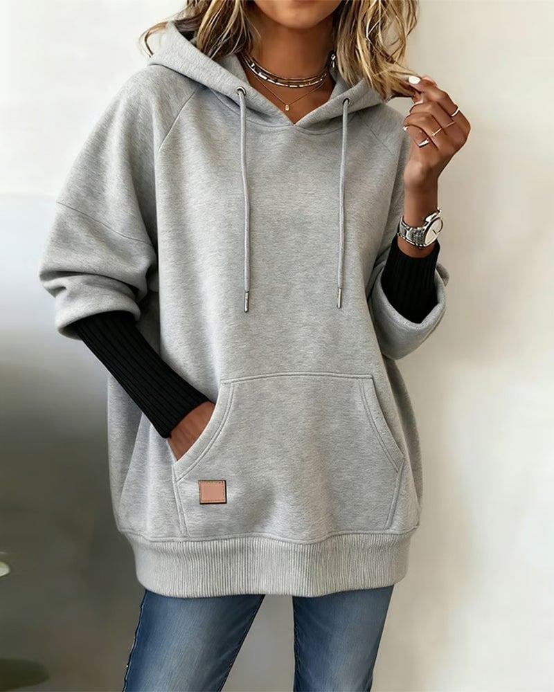Carlie - Giacca calda casual con cappuccio e vestibilità morbida