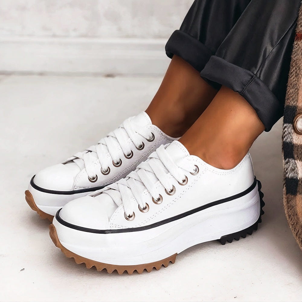 Scarpe da Camminata Ammortizzate con Plateau da Donna
