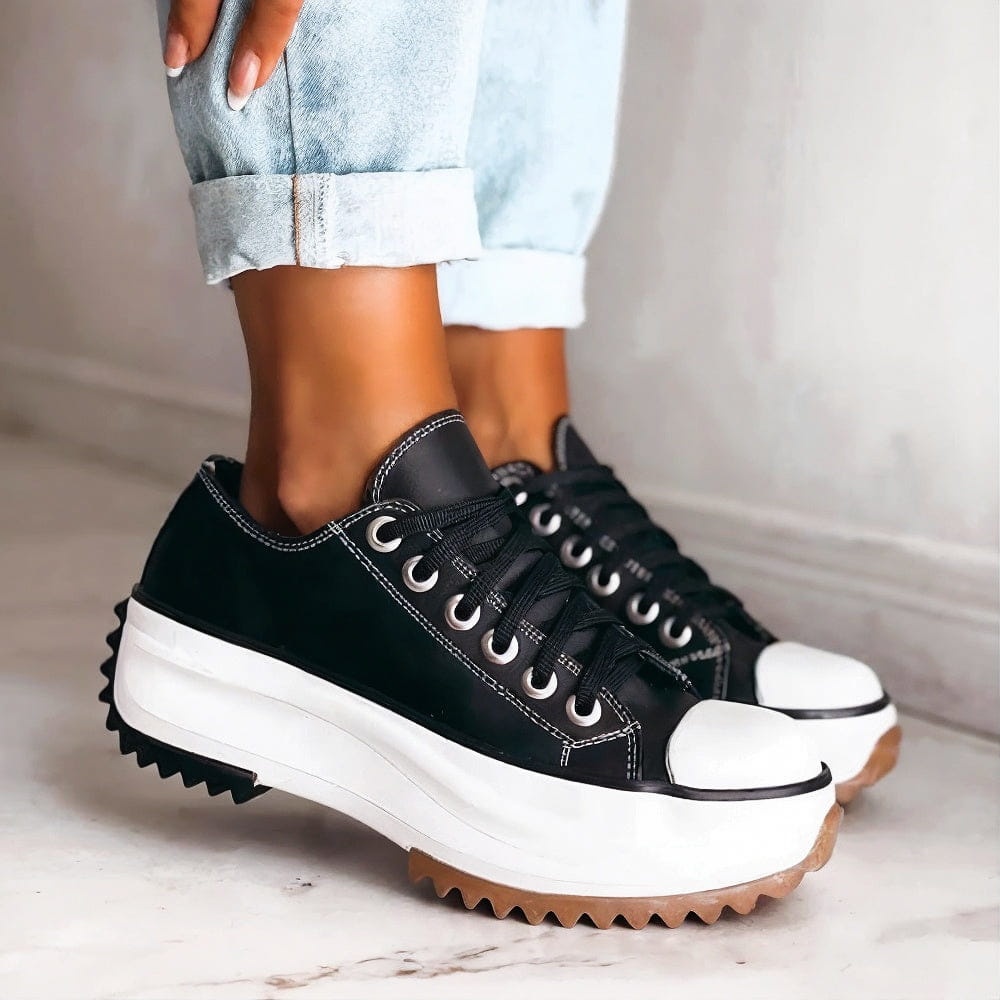 Scarpe da Camminata Ammortizzate con Plateau da Donna