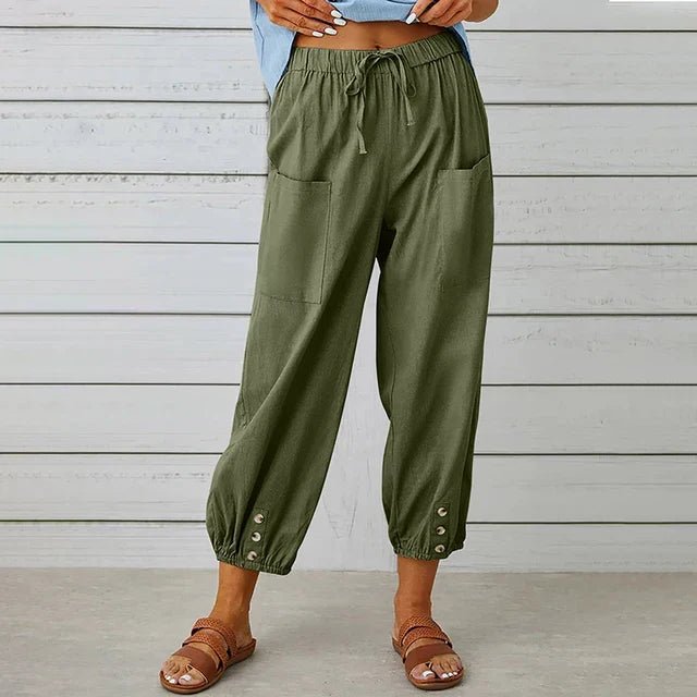 Pantaloni Boho Corti e Morbidi da Donna