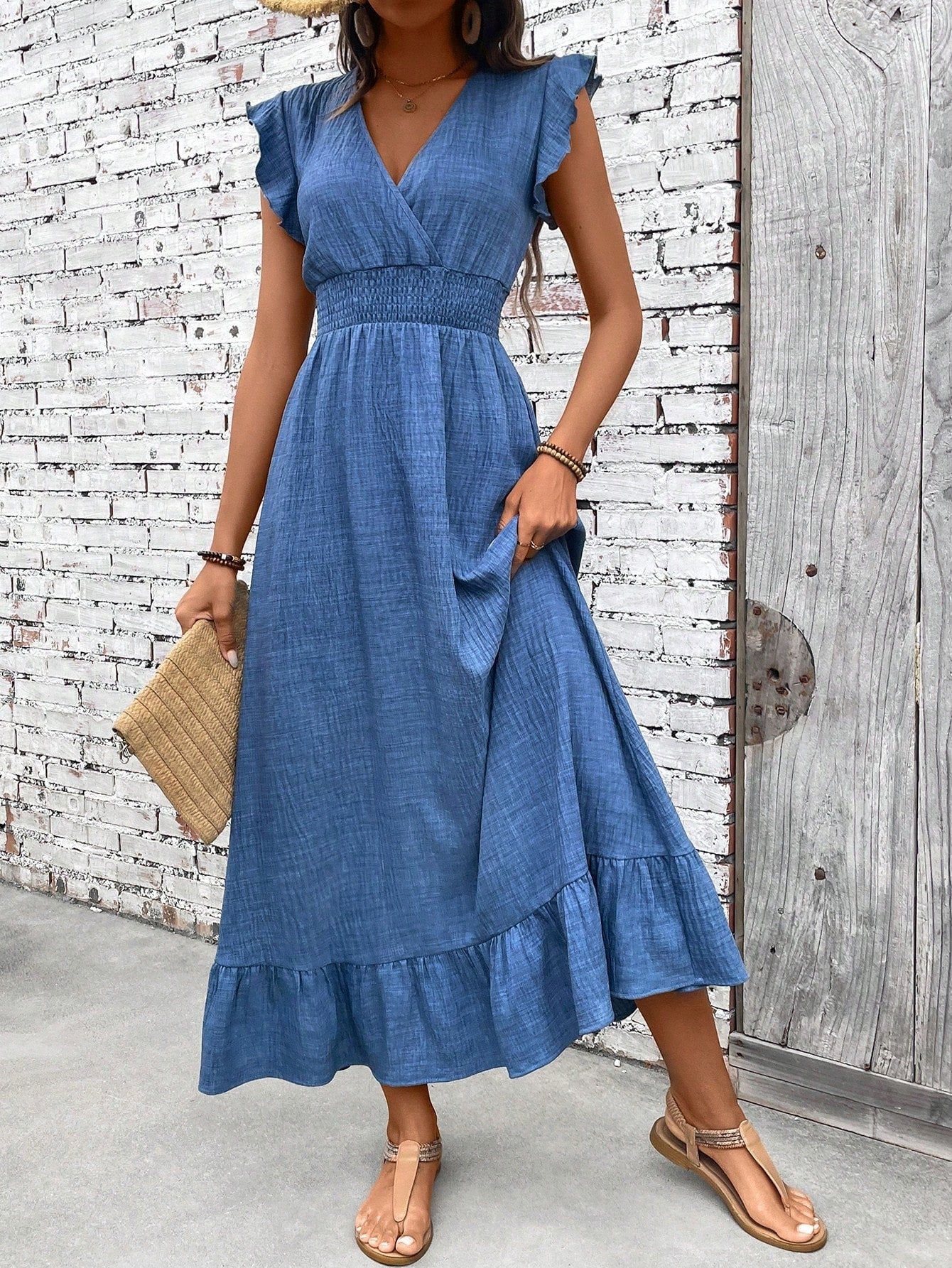 Abito Maxi Estivo Boho da Donna