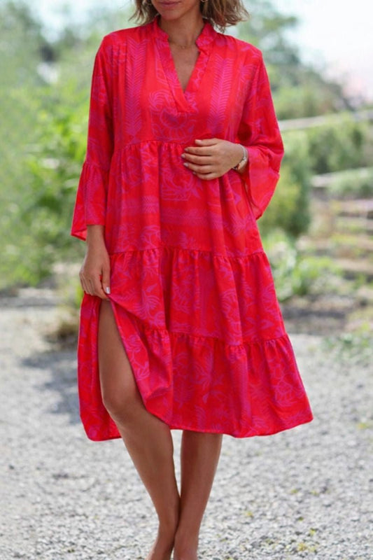 Abito Maxi Boho Fluido da Donna