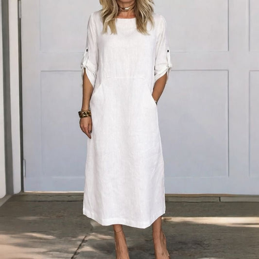 Abito Midi Boho Elegante da Donna
