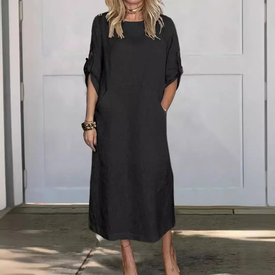 Abito Midi Boho Elegante da Donna