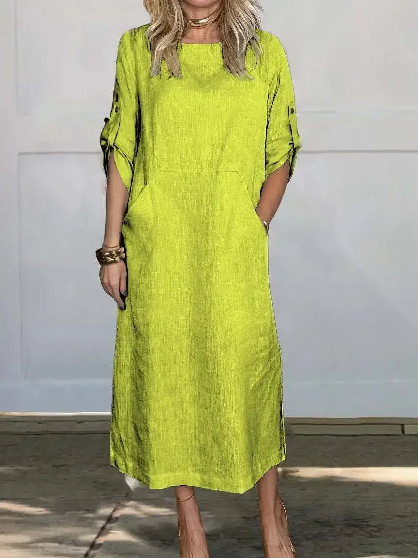 Abito Midi Boho Elegante da Donna