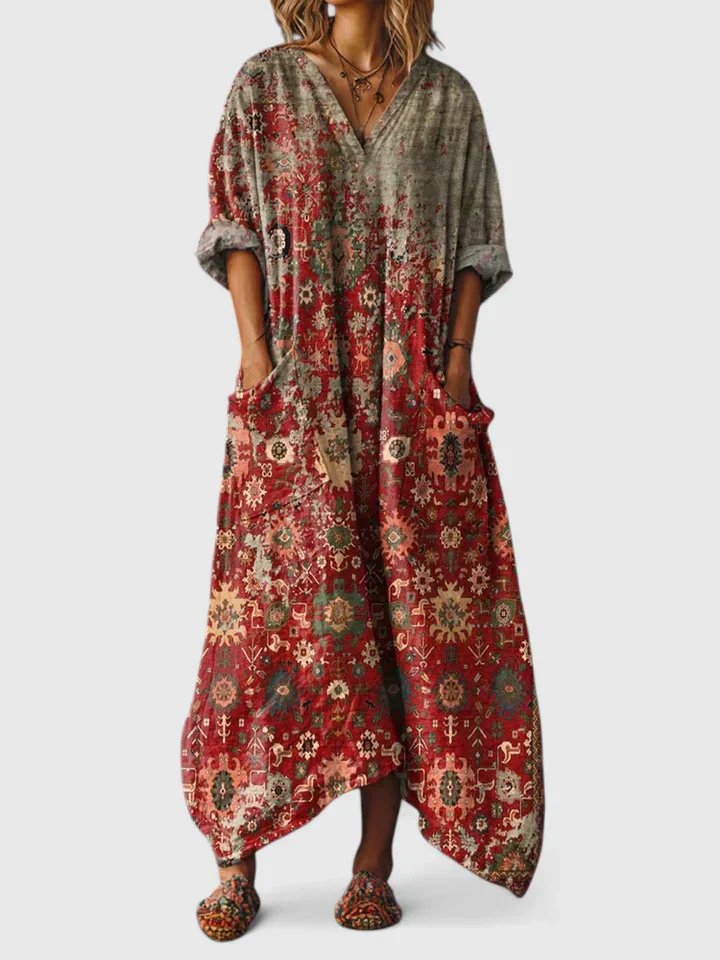 Pantaloni in Lino a Gamba Larga da Donna