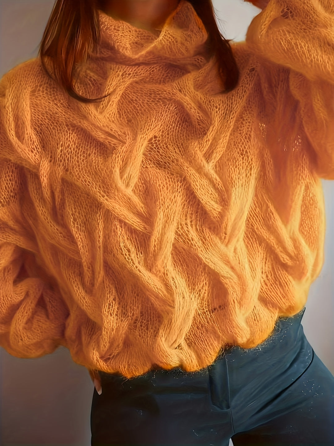 Bellinda - Maglione elegante e stiloso con dettagli traforati