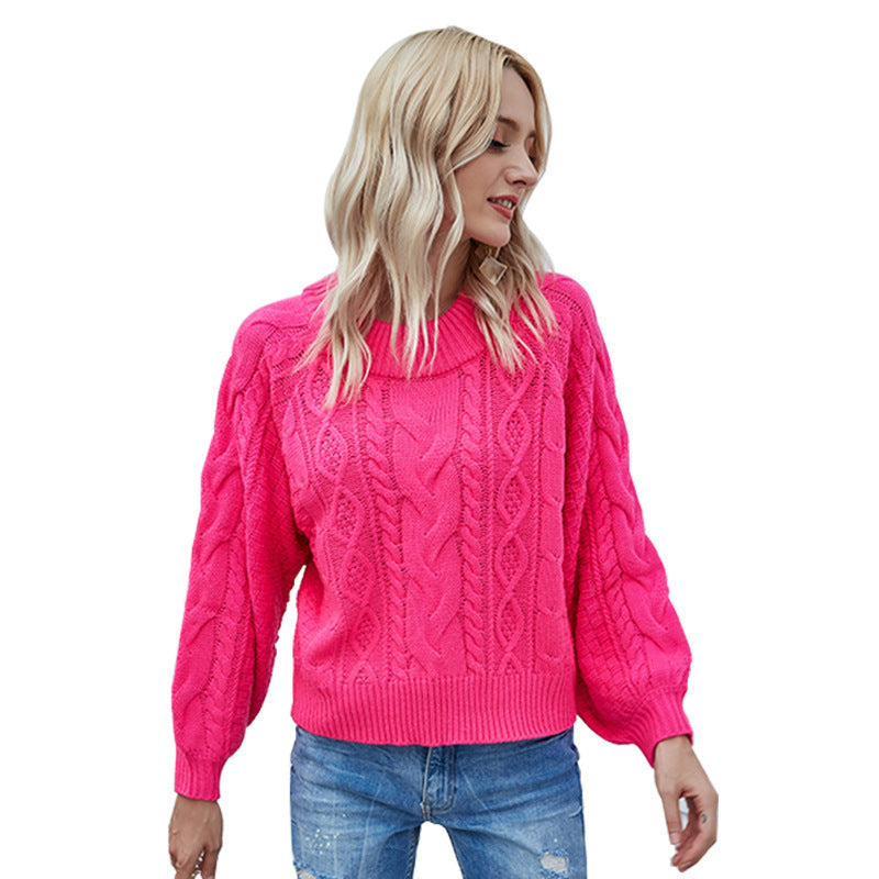Blessyn - Maglione casual elegante a trecce
