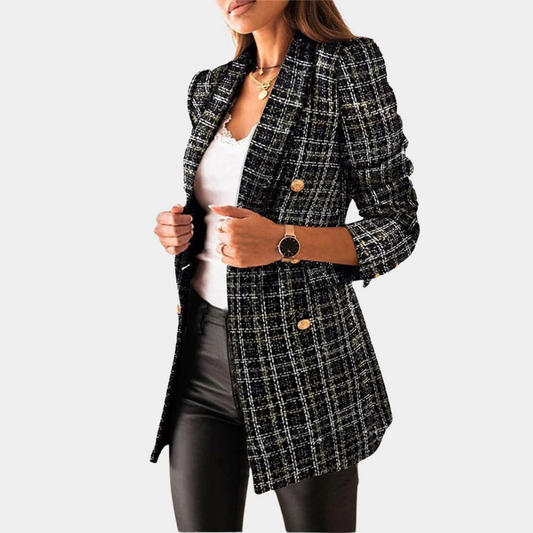Debbie - Elegante giacca blazer doppiopetto