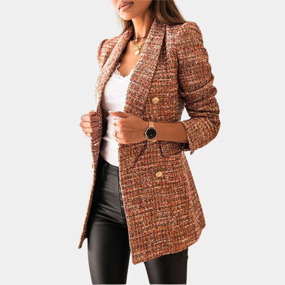 Debbie - Elegante giacca blazer doppiopetto