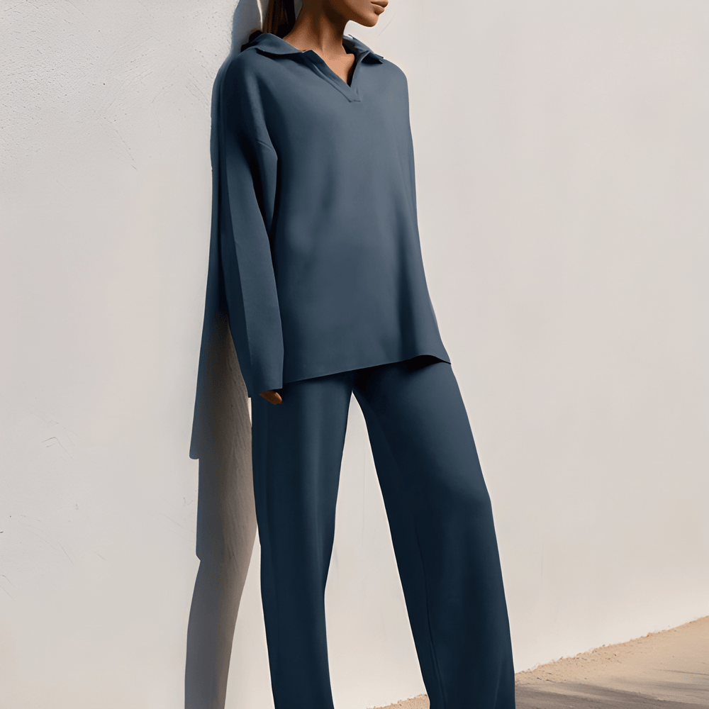 Liberty - Completo elegante con maglione e pantaloni caldi