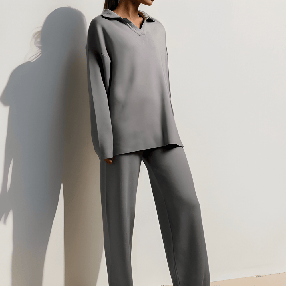 Liberty - Completo elegante con maglione e pantaloni caldi