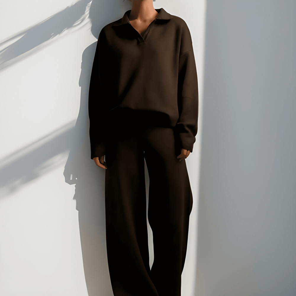 Liberty - Completo elegante con maglione e pantaloni caldi