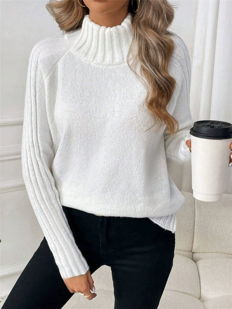 Mahira - Elegante maglione caldo a collo alto