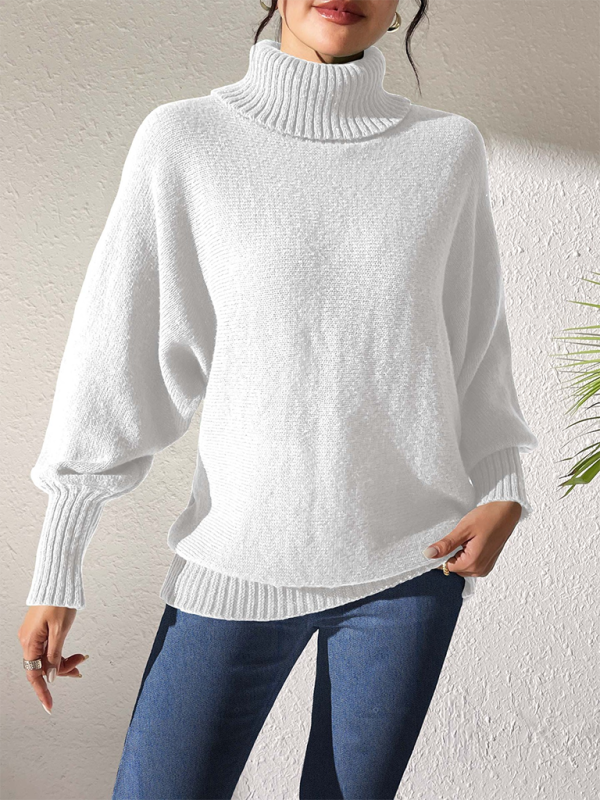 Laurel - Maglione a Collo Alto Caldo e Accogliente a Maniche Lunghe