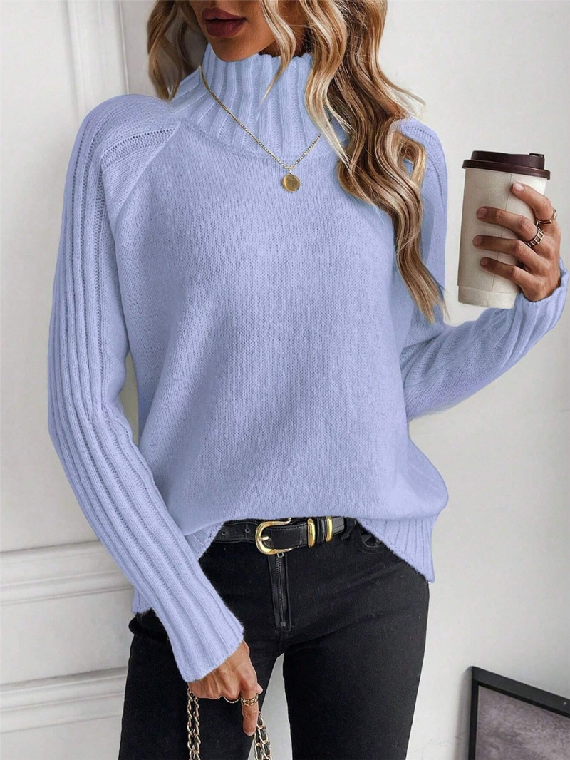 Mahira - Elegante maglione caldo a collo alto