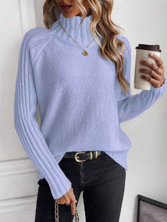 Mahira - Elegante maglione caldo a collo alto