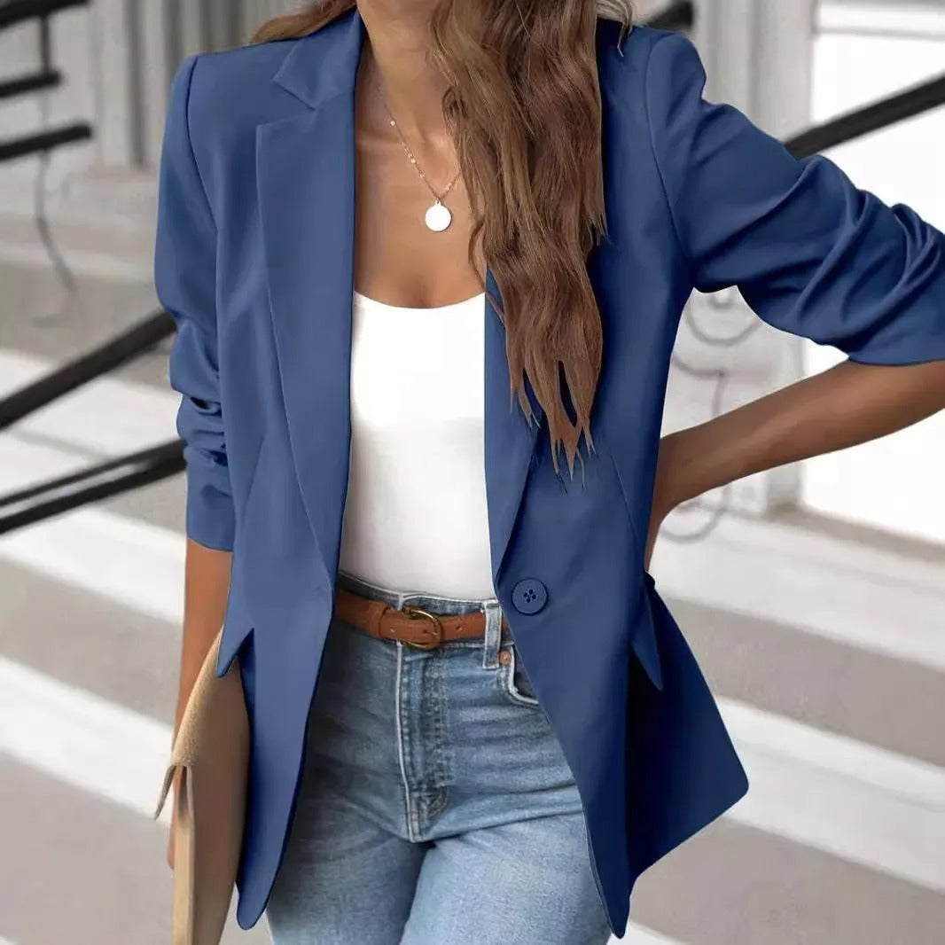 Lenora - Blazer Elegante e Versatile con Tasche Laterali