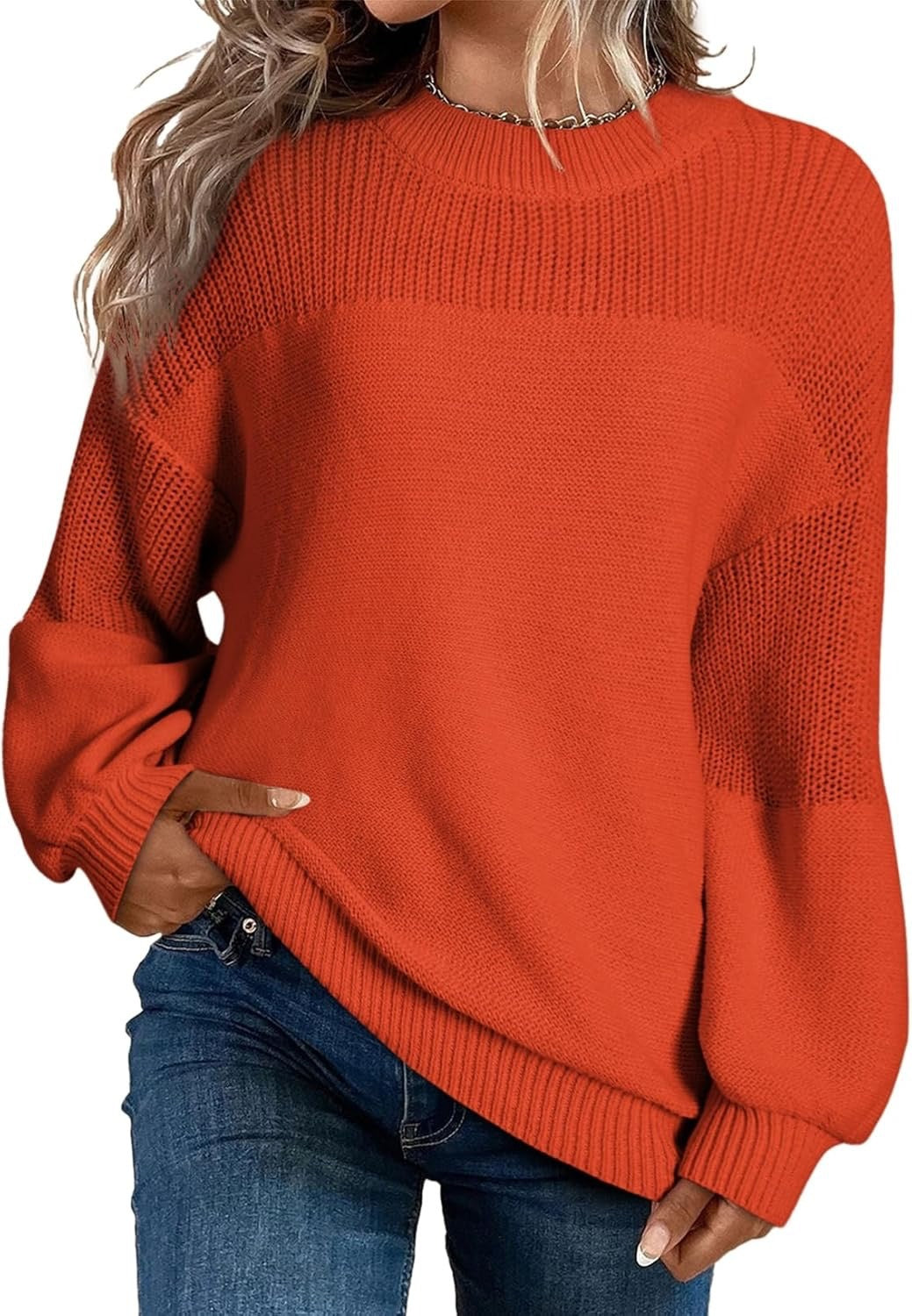 Gionna - Maglione casual traforato in maglia
