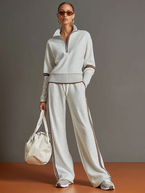 Completo da Donna con Camicetta Ampia e Pantaloni