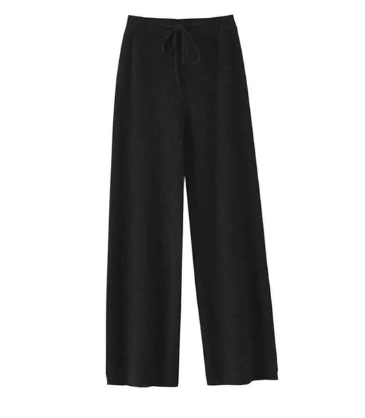 Pantaloni in Lana con Coulisse da Donna
