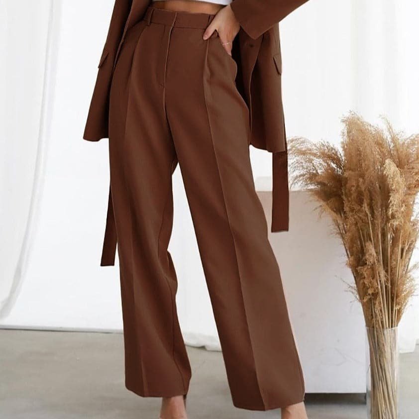 Pantaloni Palazzo Plissettati da Donna