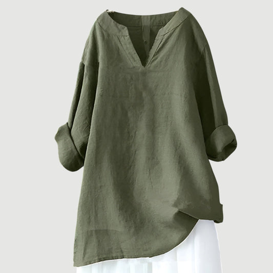 Camicia Donna Oversize Leggera e Arieggiata