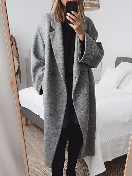 Zehra - Elegante cappotto lungo, caldo e versatile