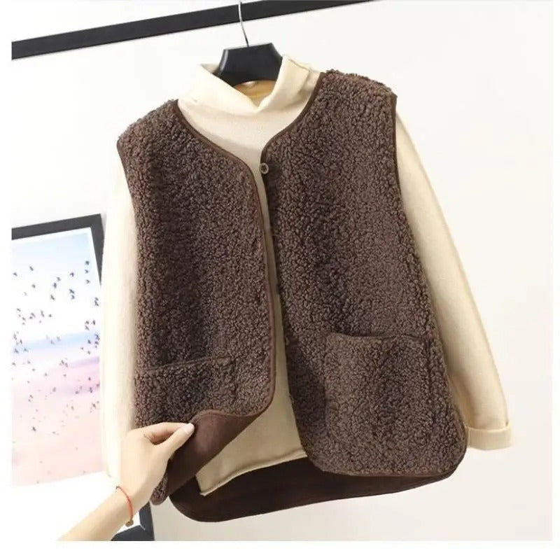 Corene - Gilet in lana da donna