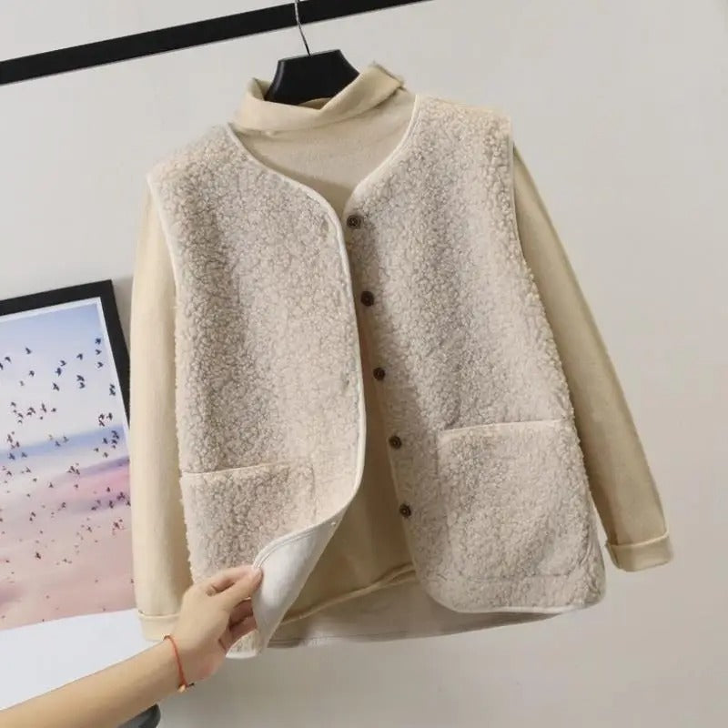 Corene - Gilet in lana da donna