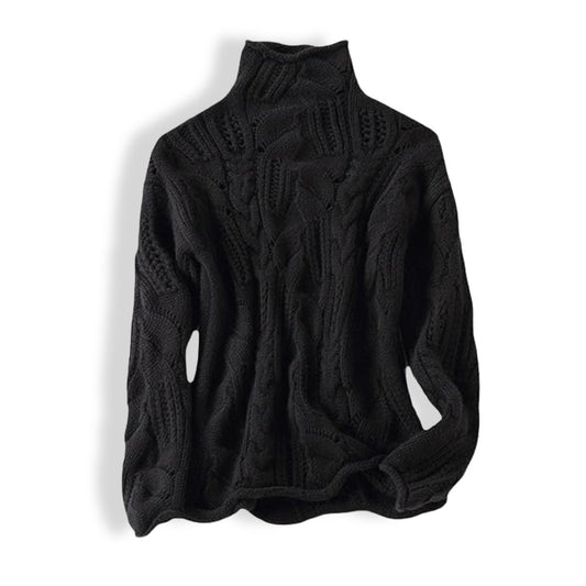 Maglione da Donna in Maglia a Treccia