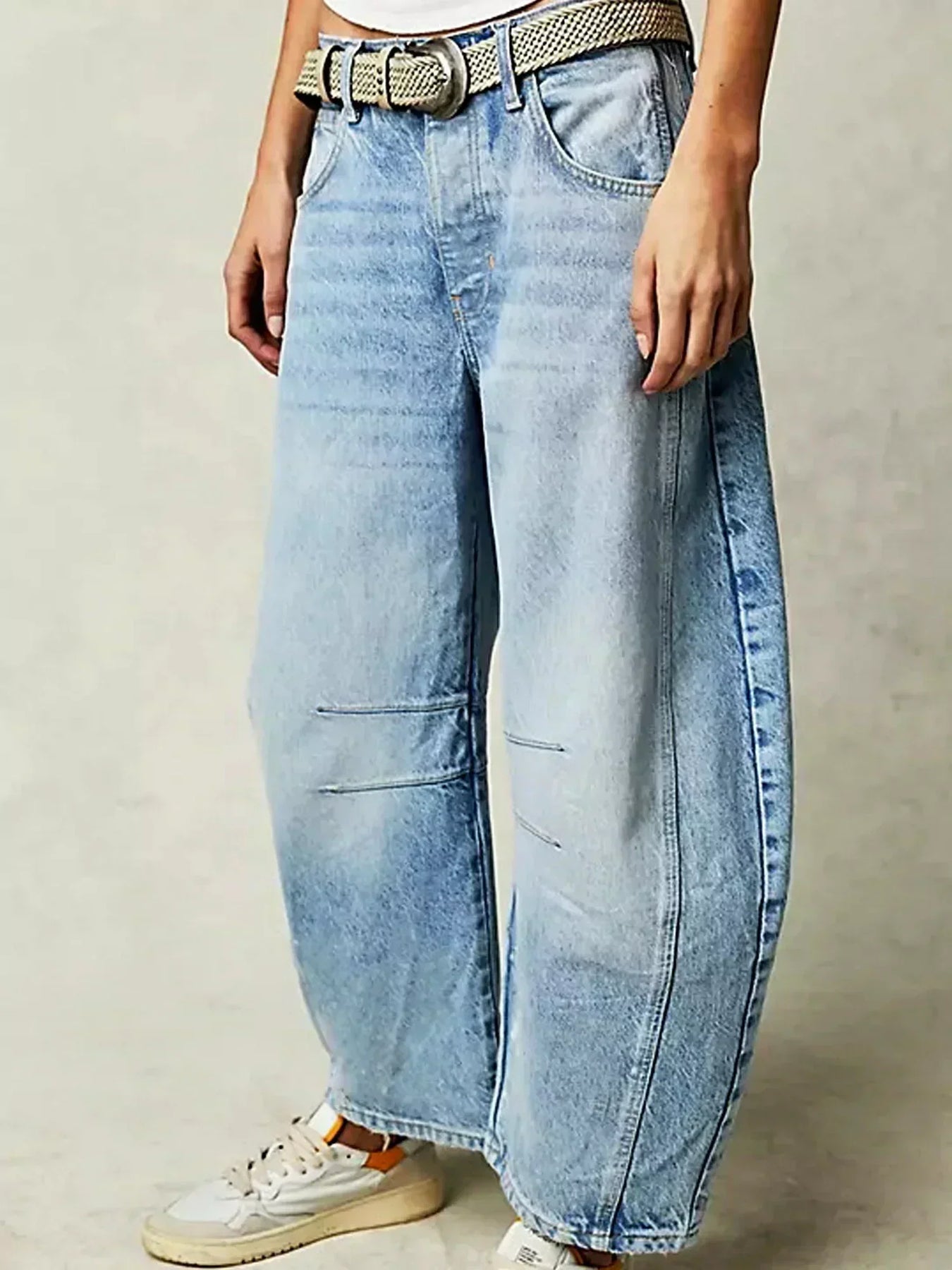 Jeans Leopardati da Donna