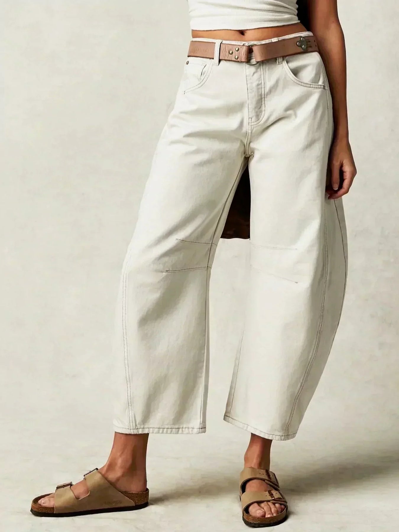 Jeans Leopardati da Donna