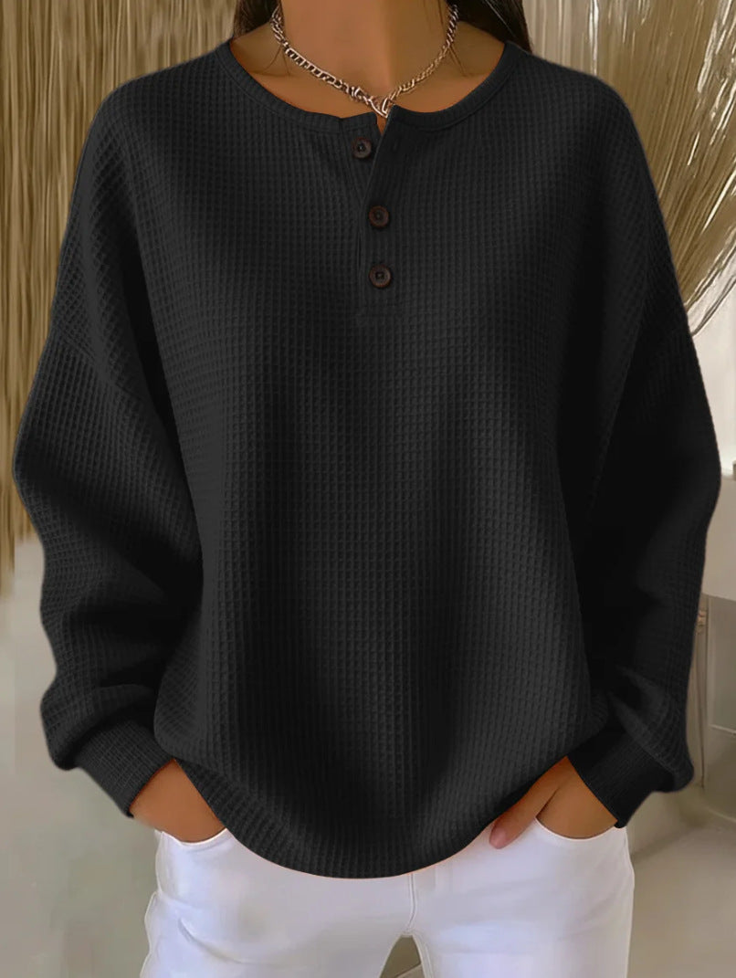 Veloura - Maglione caldo chic a maglia larga